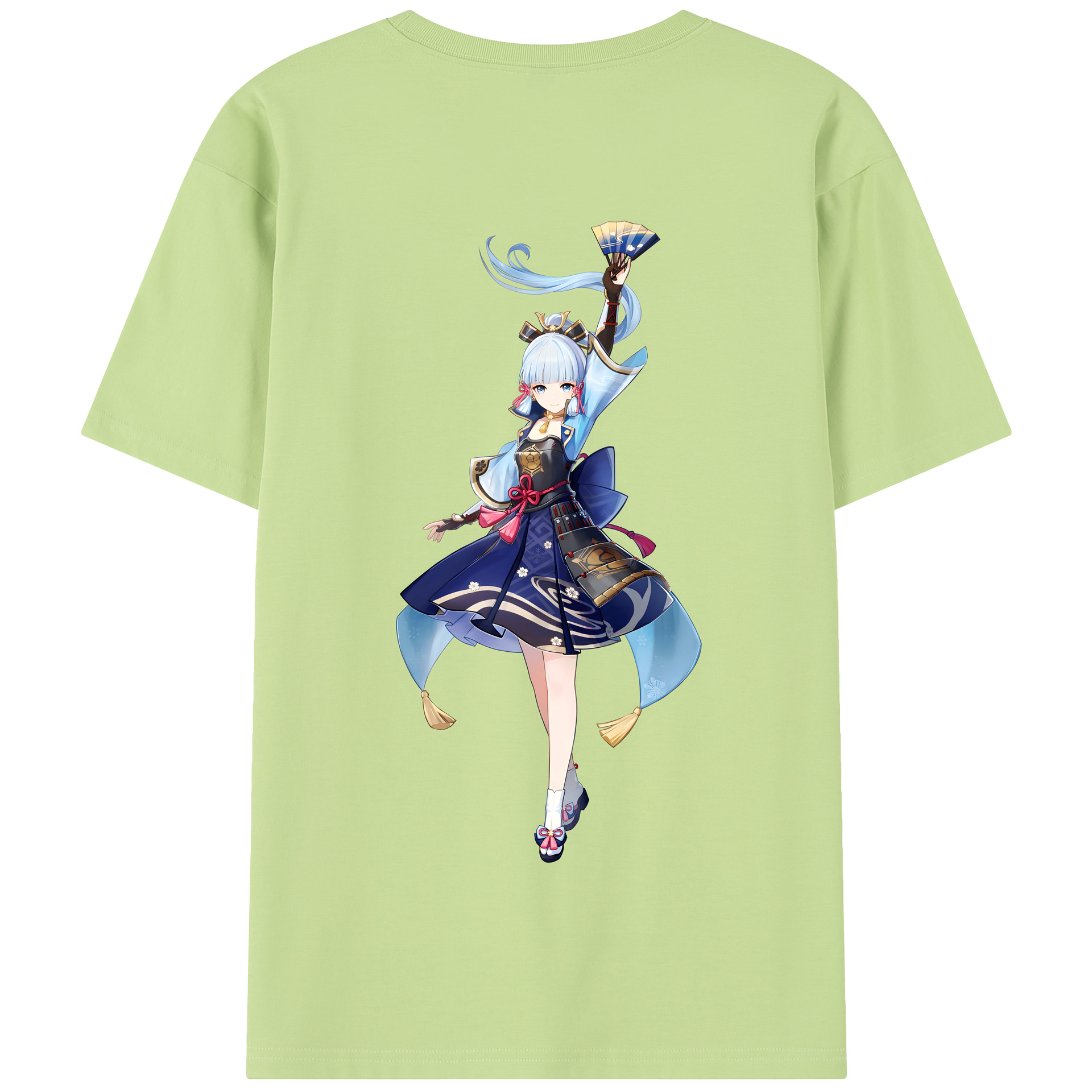 げんし神 神里綾華 神宮寺レン genshin Kamimiya Ren 綿100％半袖Tシャツ（背面プリント）